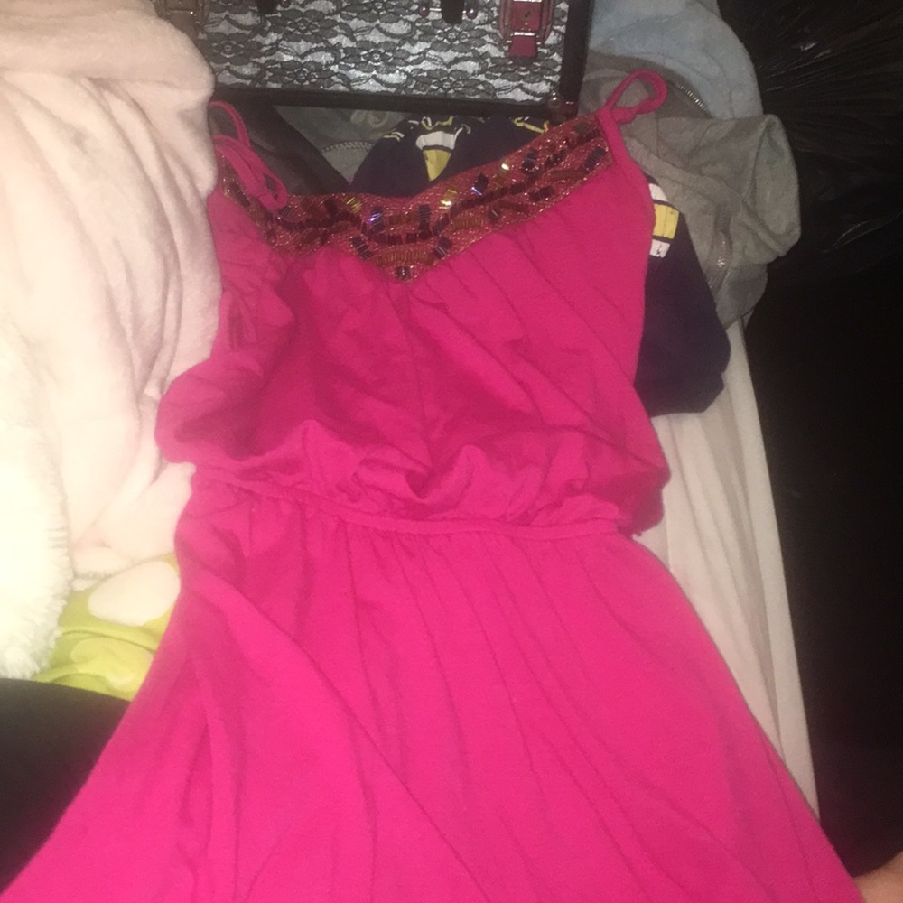 Pink dress